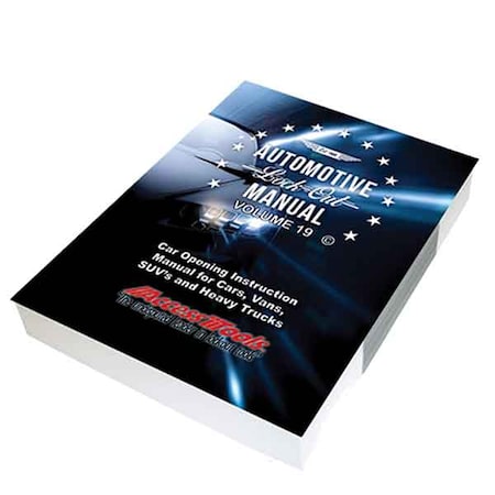 Access Tools Access Tools: 2017 Automotive Lock-Out Manual Book Format AT-MS